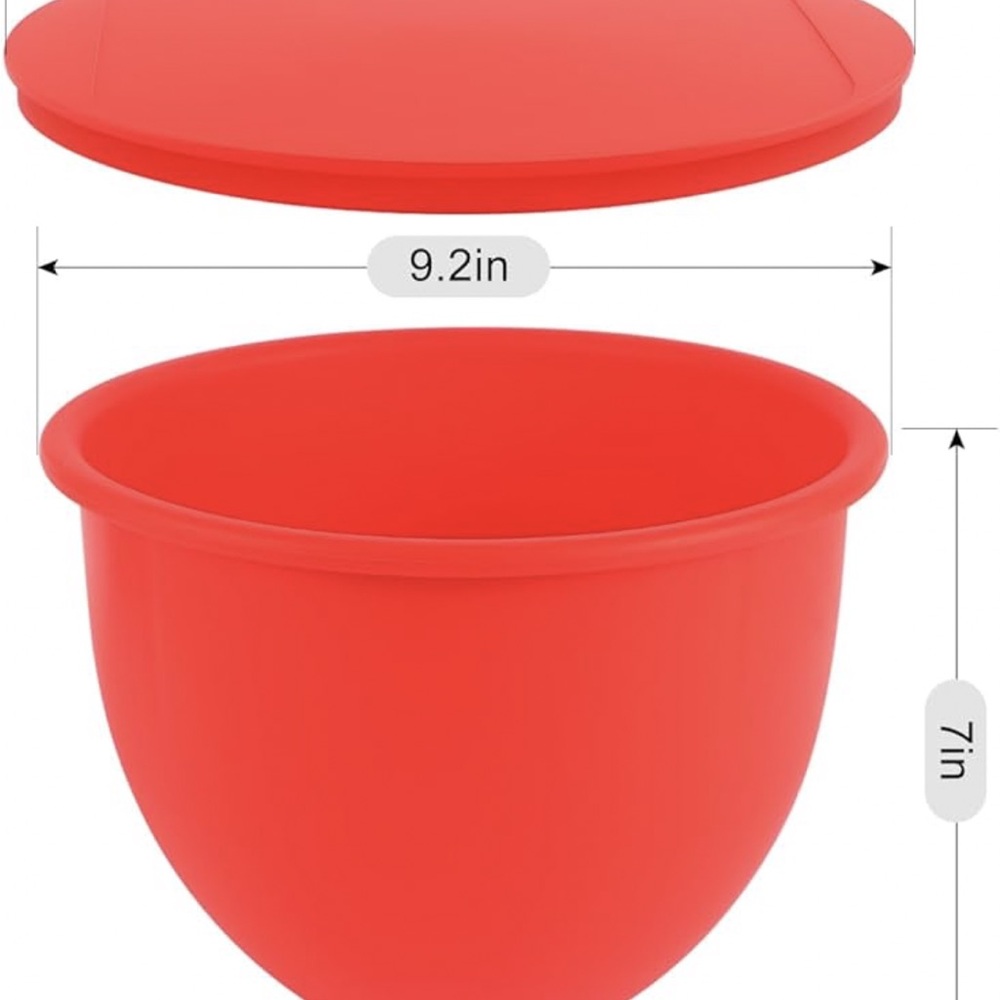 KitchenAid Red Mixing Bowl with Lid